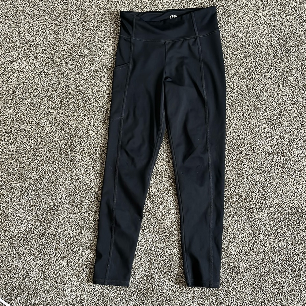 Abercrombie Kids Girls Black Leggings size 9/10